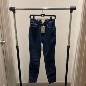 H&M High Rise Blue Jeans with Modern Fit